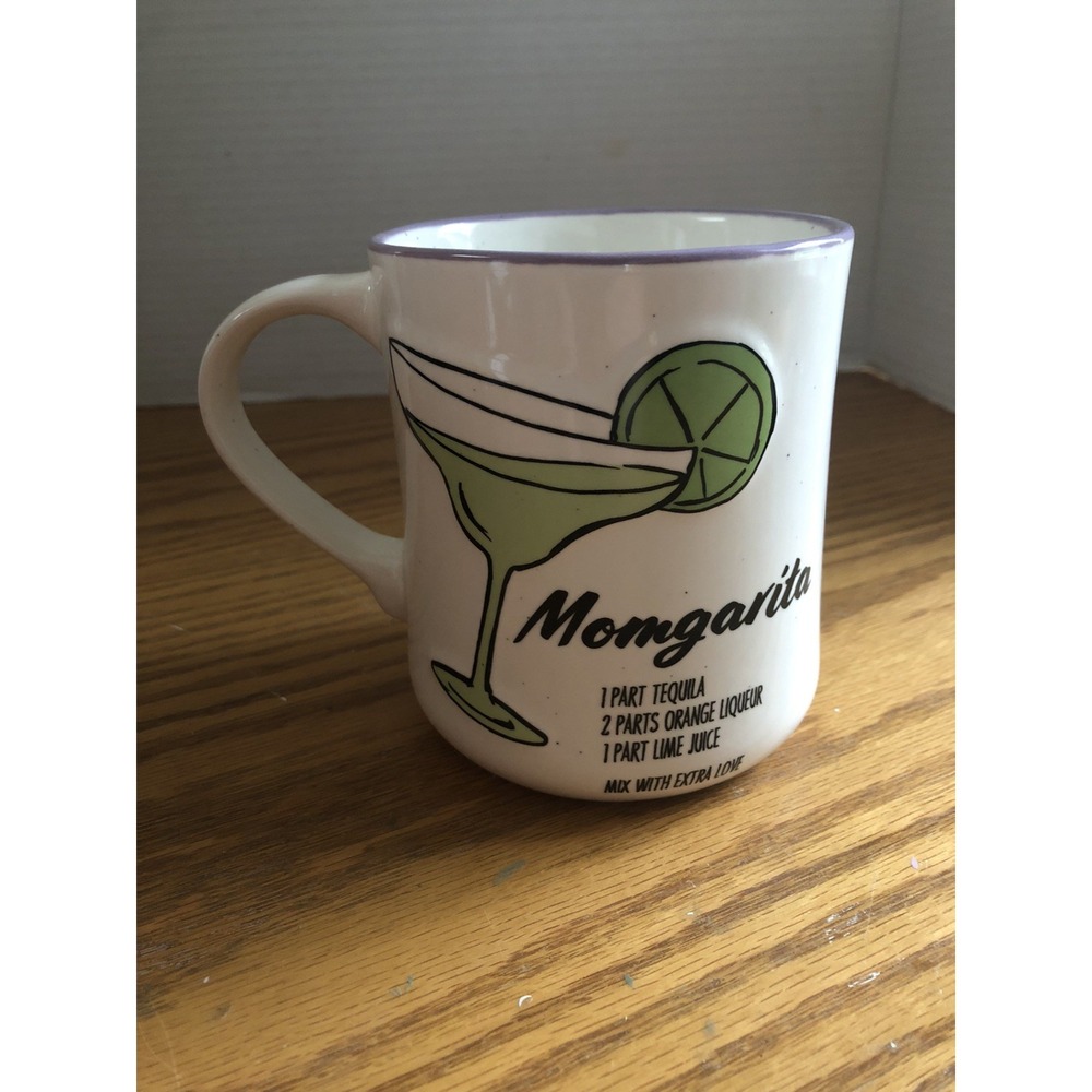 Momgarita Mug Luna & Sage 4.5" NWT Mother's Day Gift Cocktail Themed Cup